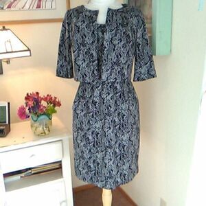 Calvin Klein Two Piece Dress With Jacket